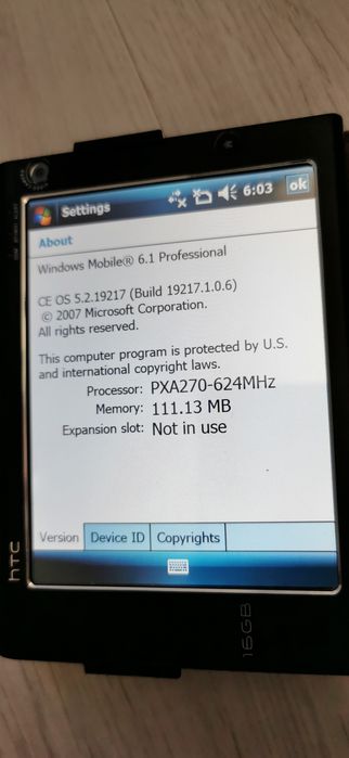 pda htc x7500(pocket pc)