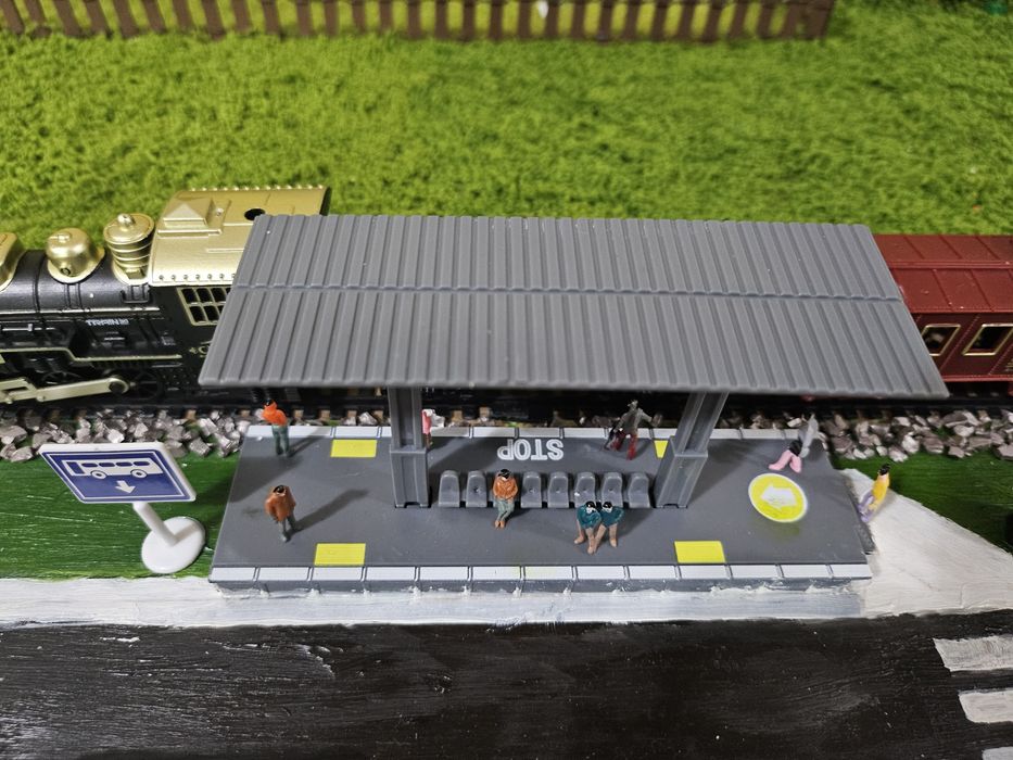 Vand macheta trenulet electric (handmade)