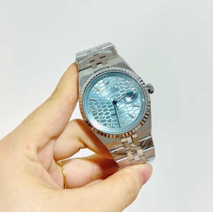 Автоматичен мъжки часовник Rolex Land-Dweller Ice Blue