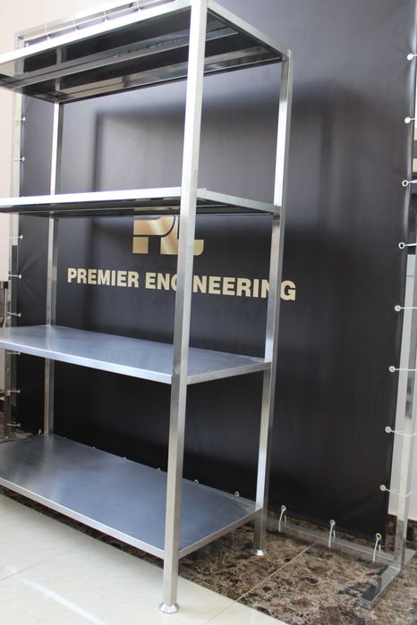 Стеллаж для хранения посуды. Нержавейка Акция