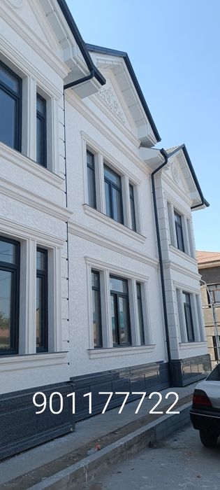 Fasad ishlari Travertin Milano Marmarino Lianardo