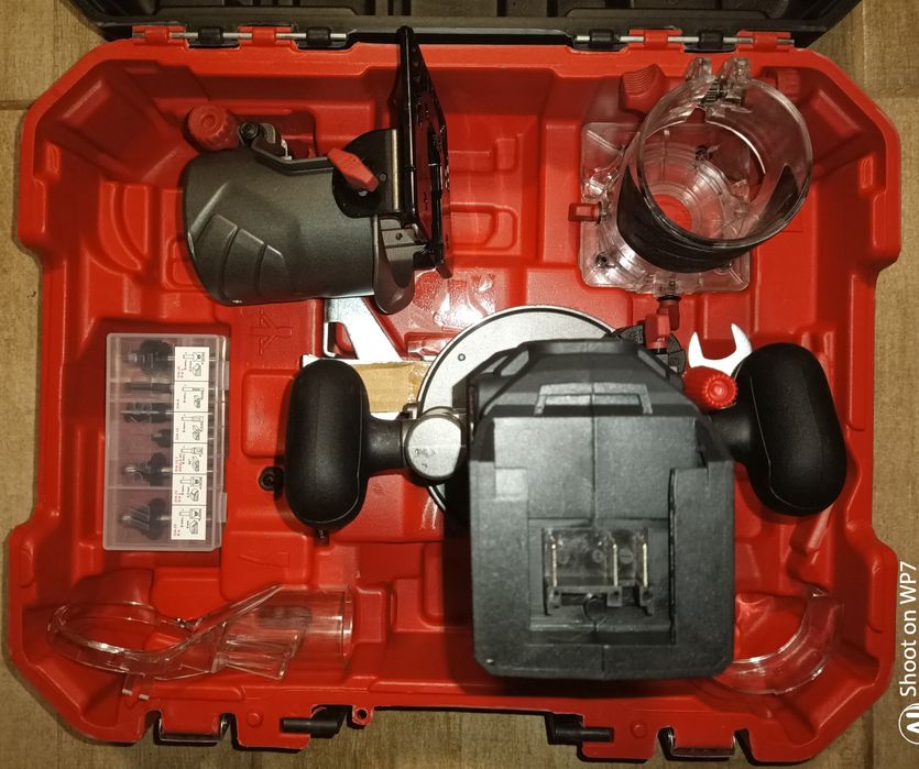 Parkside performance freza pe baterie 20V mașina frezat imbinari canal