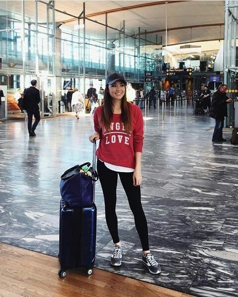 Чемодан средний размер M