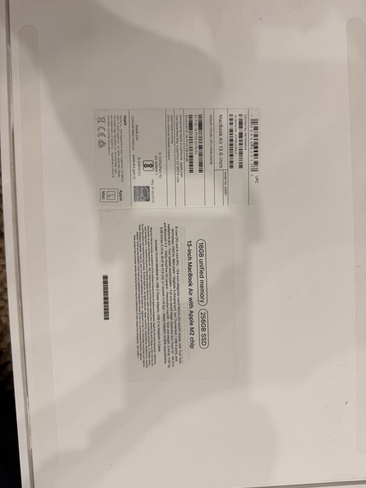 Macbook air m2 13 16/256