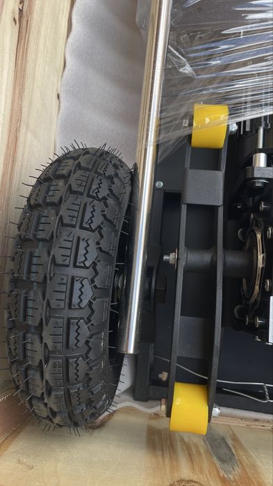 Cărucior electric urcat scări 300 KG – profesional, motor puternic, nou
