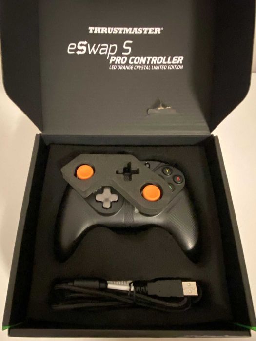 Controler Thrustmaster Eswap S led orange crystal limited edition