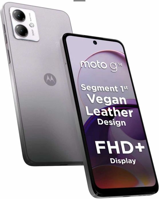Motorola Moto G14 256GB и 8GB RAM Смартфон тъмно син, нов