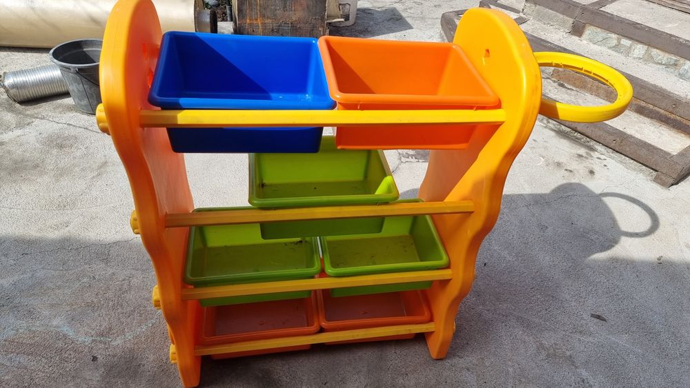 Детская полка для игрушек