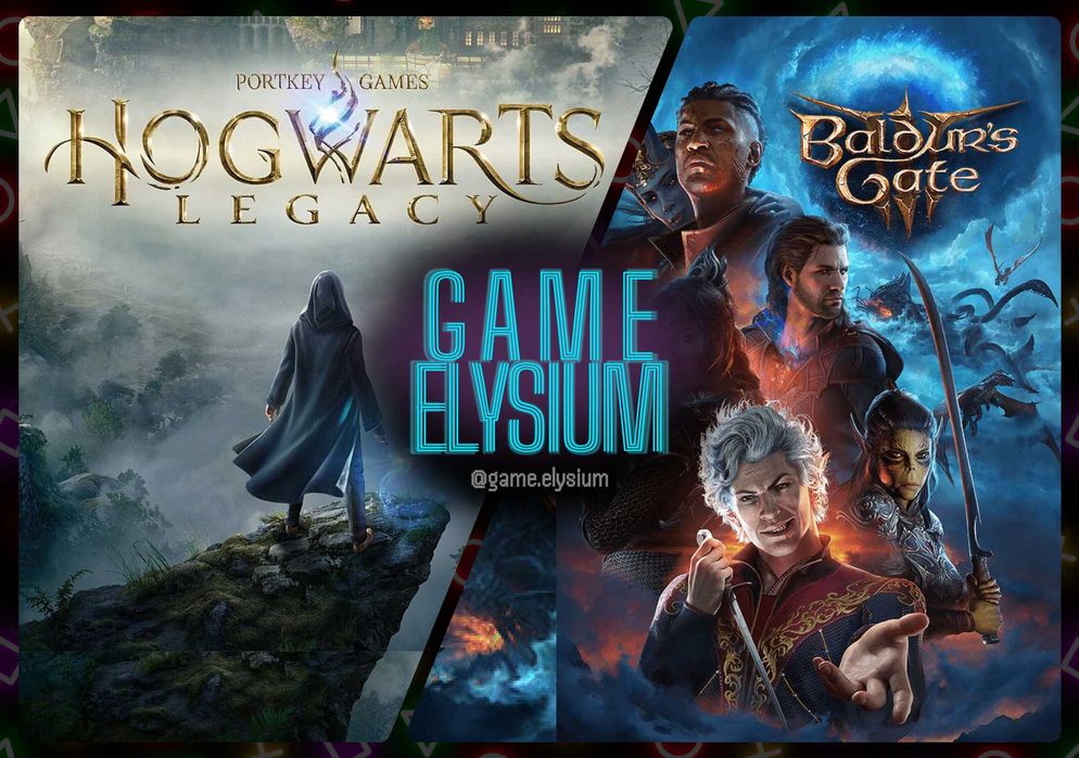 Цифровые игры ПС 4/5, про волшебные миры | Baldur's Gate 3 | Хогвартс