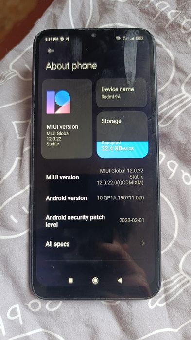 Redmi 9 A sotiladi 64 gb