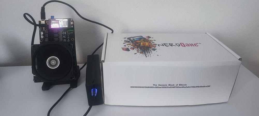 Vand Bitcoin Lottery miner NERDQAXE 4.8T