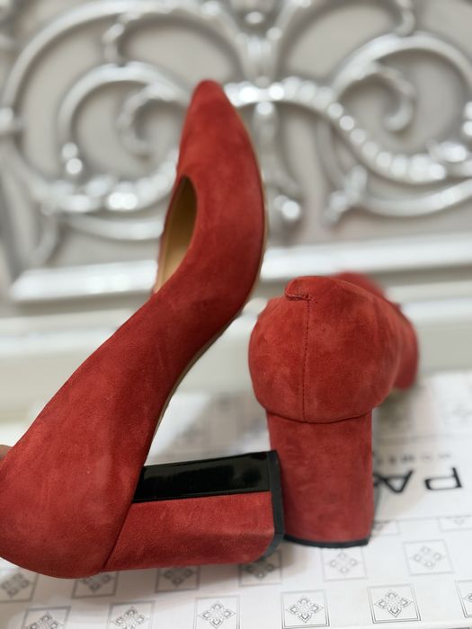 Туфли кораловый 38 размер