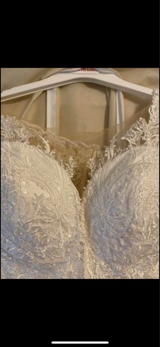 Rochie mireasa matase