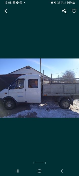 Вывоз мусора на газели самосвал