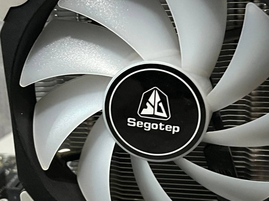 Башенный кулер Segotep, 5 тепловых трубок. До 180Вт
