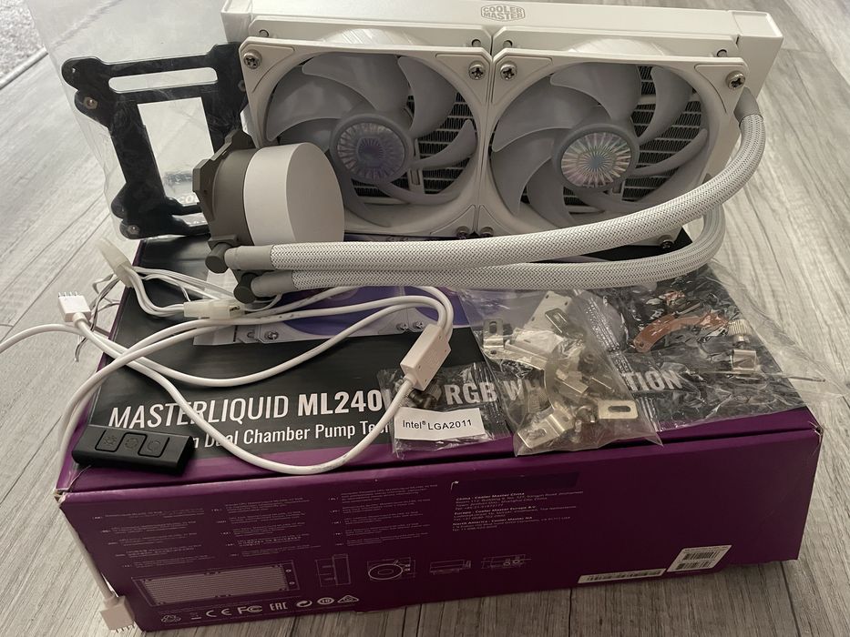 Cooler Master MasterLiquid ML240L V2 RGB White 240mm AIO RGB – pompă defectă