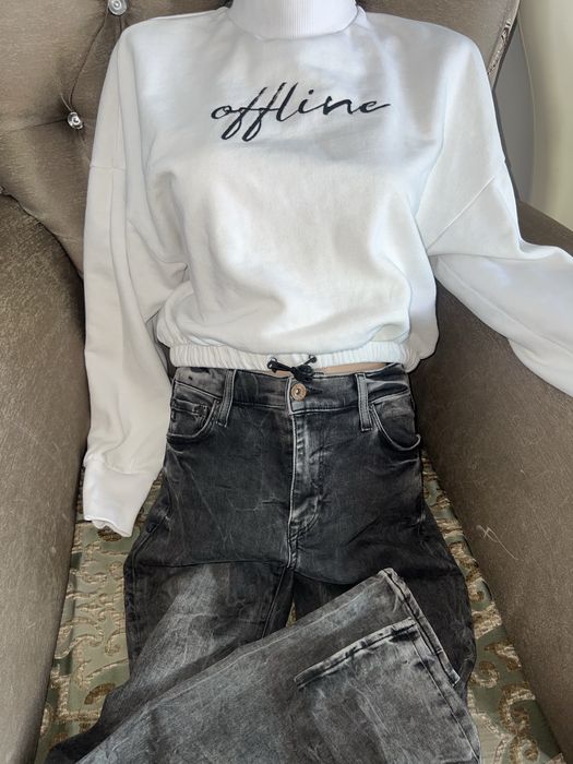 Set damă blugi și bluză