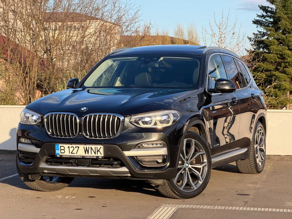 BMW X3 - Panoramic, Unic Proprietar, HarmanKardon, Piele, Camere360, Jante 20