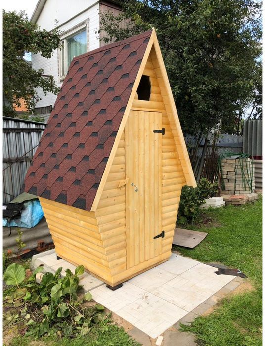 Туалет Из Дерево.