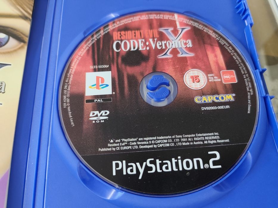Игра за пс2 resident evil code:veronica x ps2