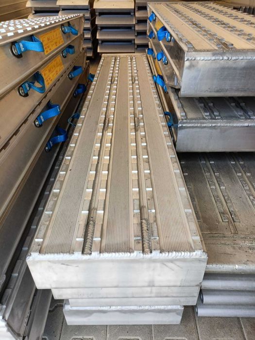 Rampe aluminiu trailer utilaje de la 21 tone pana la 50 tone