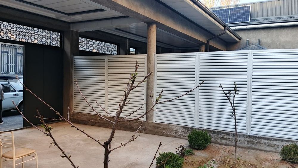 Металлические жалюзи заборы | Высокое качество