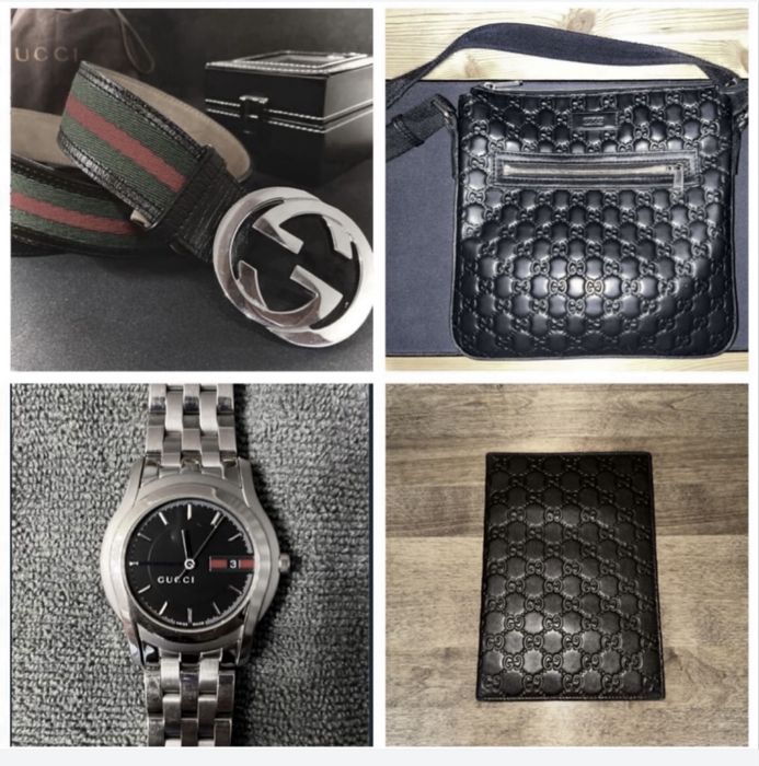 Аксессуары: обложка, часы, ремень, сумка унисекс