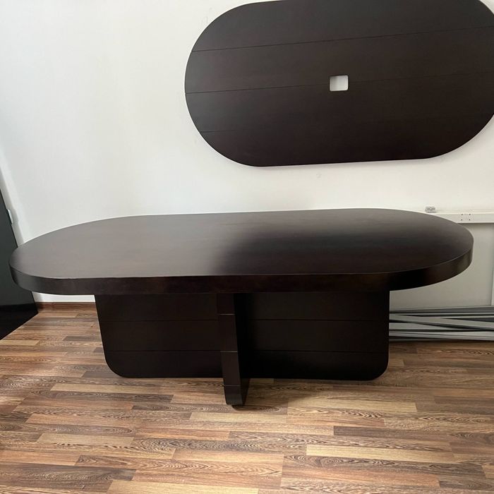 Masa masiva Ovala dining  Mobexpert 220cm Lx100cm l