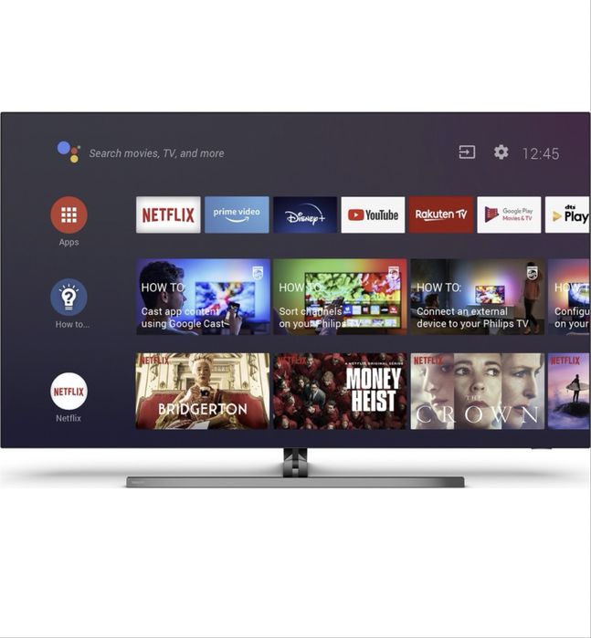 Televizor Philips Android TV 55 OLED 4K UHD 856/12