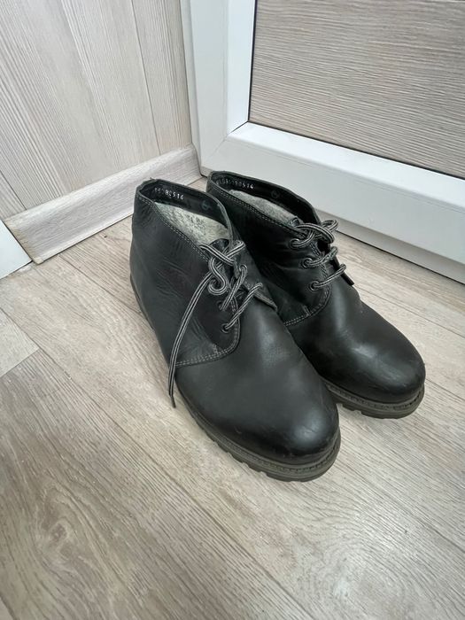 Мужские теплые ботинки