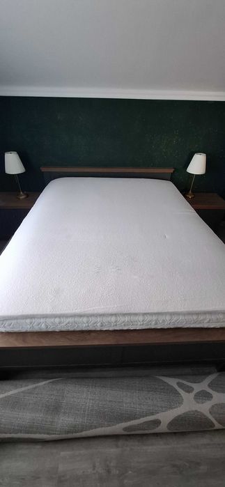 topper cu memorie,  nou pentru saltea pat cu dimensiunile 160*200