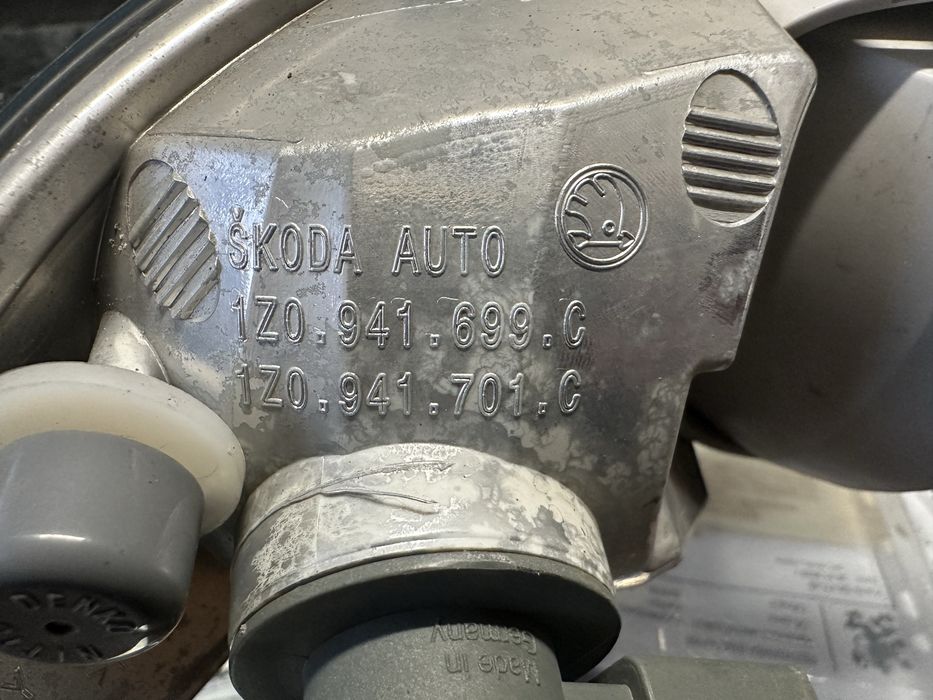 Халоген/Халогени със дневни светлини за Шкода Октавия 2008-2013г фейс!