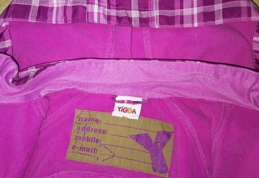 Geaca softshell fete, mar. 152, cca 11-12 ani