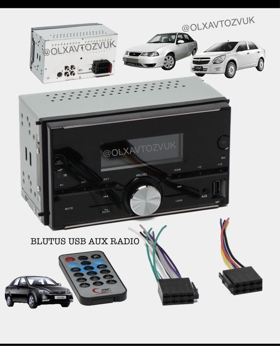 Pioneer katta mafon yangi Blutus usb aux fm pioner fh s505bt nusxasi