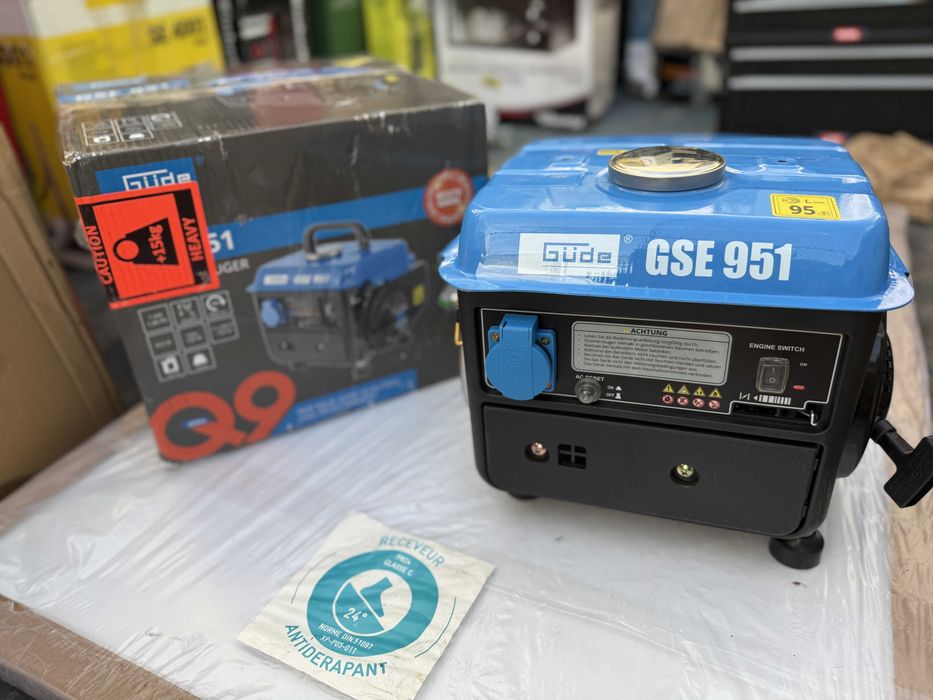Gude GSE 951 generator curent monofazat cu motor termic 1 kVA