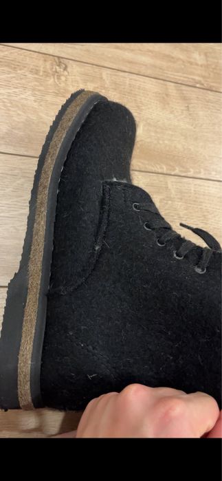 Войлочные ботинки