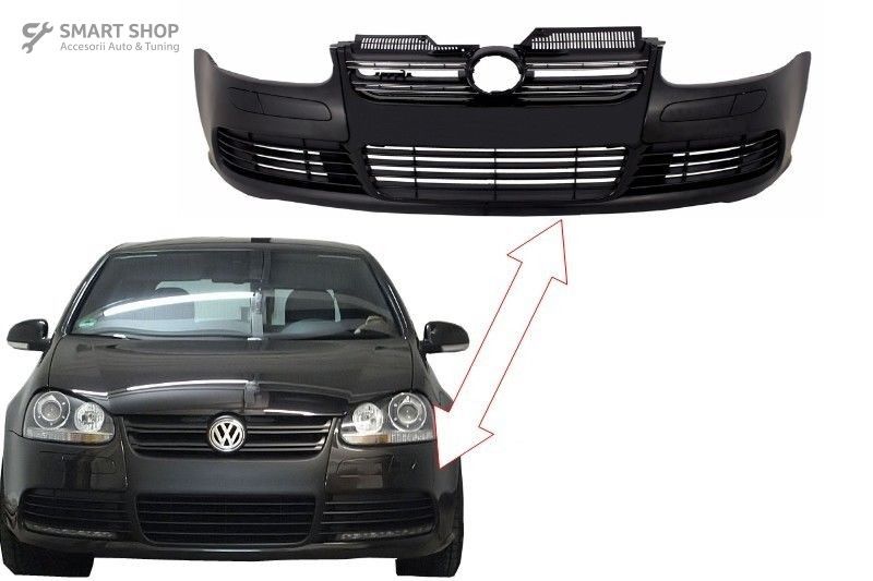 Bara Fata VW Golf V 5 (2003-2007) Jetta (2005-2010) R32 Black Look