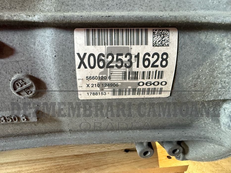 Cutie de viteze cu retarder Mercedes MP4 G211-12 x062531628