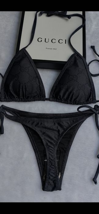 Costum de baie chilot tanga Gucci,  Fndi, Burberry