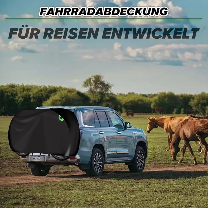 Водоустойчиво покривало за автомобилен багажник за велосипеди