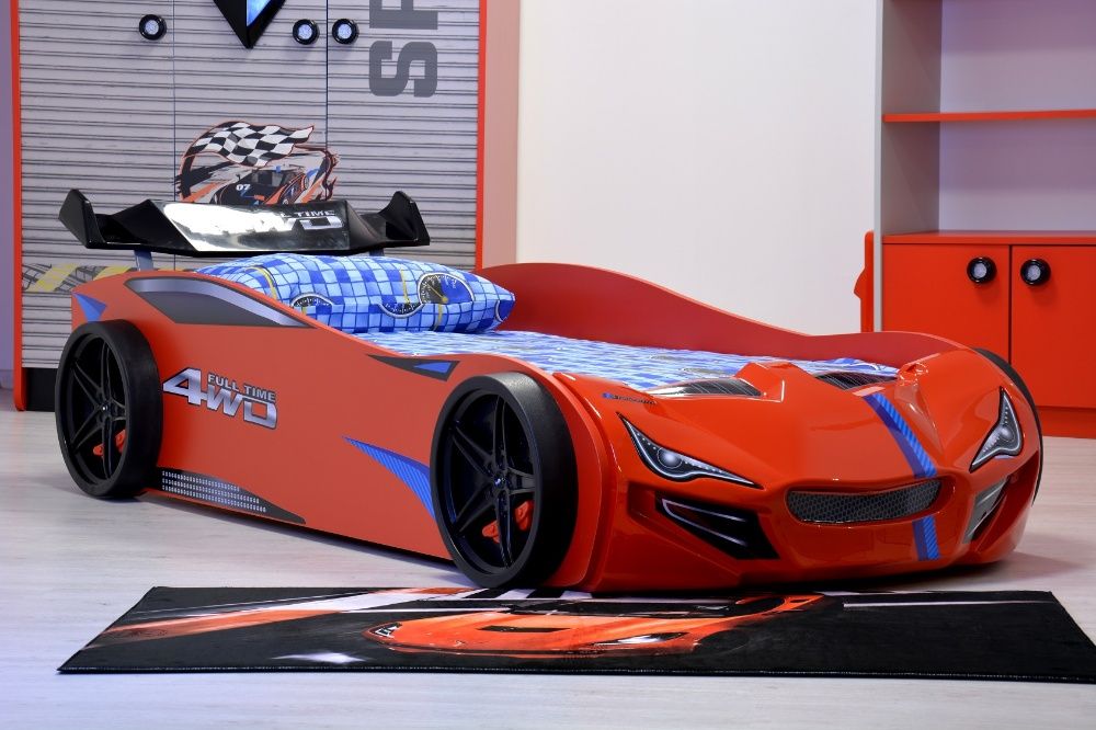 Легло кола GT1 червена детско