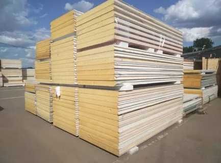 Сэндвич-панели стеновые и кровельные