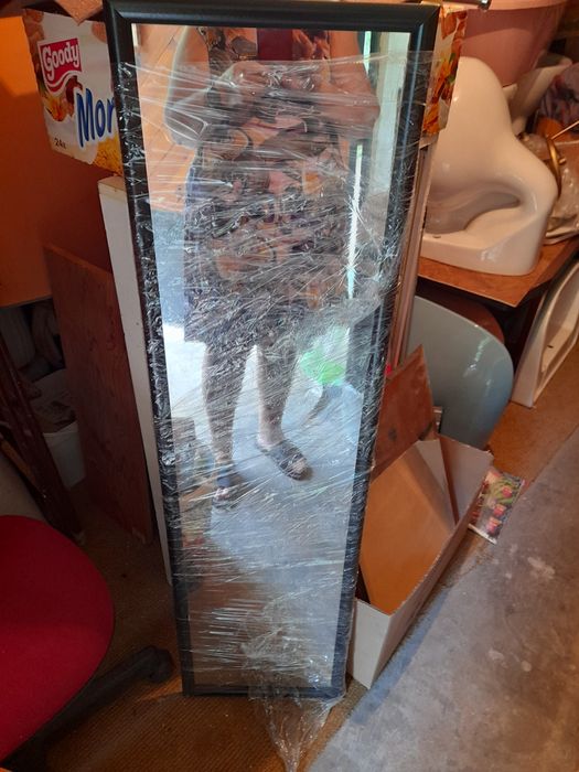 ОГЛЕДАЛА: Голямо красиво огледало с дървена рамка 1.06м/ 50 см и други