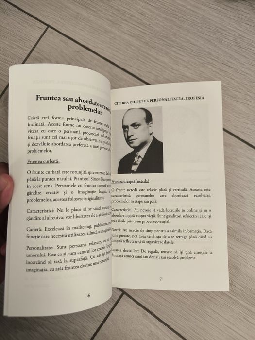 Carte Citirea Chipului Personalitatea Profesia