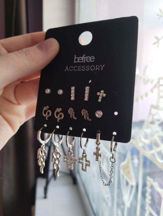 Набор серёжек женских