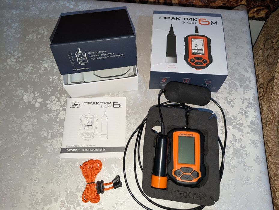 Эхолот ПРАКТИК 6М новый