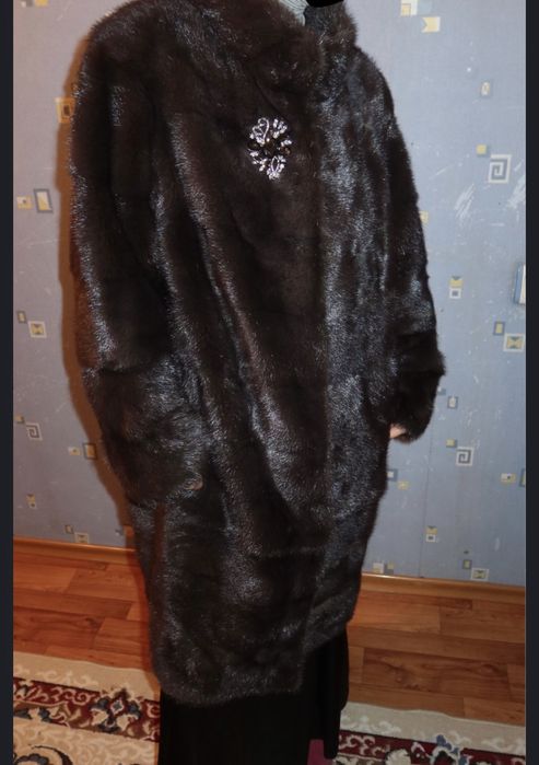 Натуральная норковая шуба