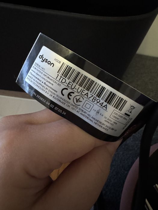 Dyson  Airwrap complete Long pink ceramic rose gold