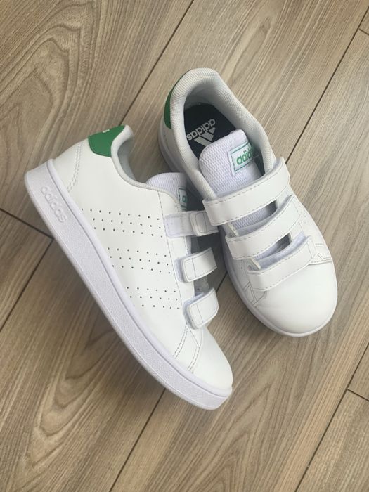 Кожени бели кецове Adidas Адидас