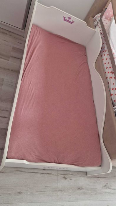 Vand patut copil cu printese 160x80